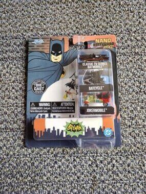 JADA NANO HOLLYWOOD RIDES BATMAN CLASSIC SERIES 3 PACK DC COMICS
